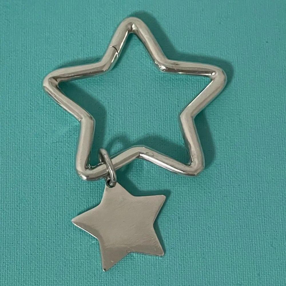 Tiffany & Co. Vintage Silver Star Keychain - Picture 4 of 4